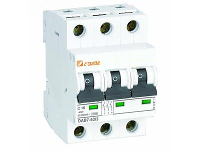 DAB7-63N 3 miniature circuit breaker