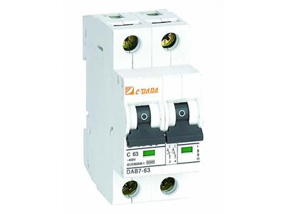 DAB7-63H 2 miniature circuit breaker 
