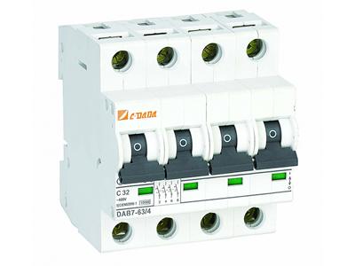DAB7-63H 4 miniature circuit breaker