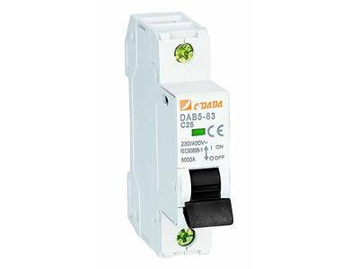 DAB5-63 4.5KA 1P miniature circuit breaker