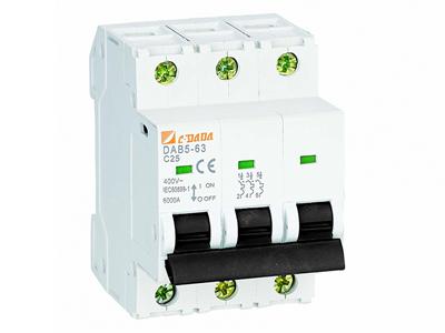 DAB5-63 4.5KA 3P miniature circuit breaker