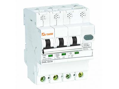 DABL-63 3P+N/4P RCBO Circuit Breaker