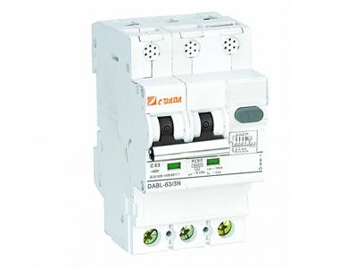 Electromagnetic type DABL-40 1P+N/2P RCBO Circuit Breaker 