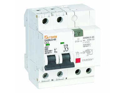 DAB6LE-63 2P ELCB Circuit Breaker 